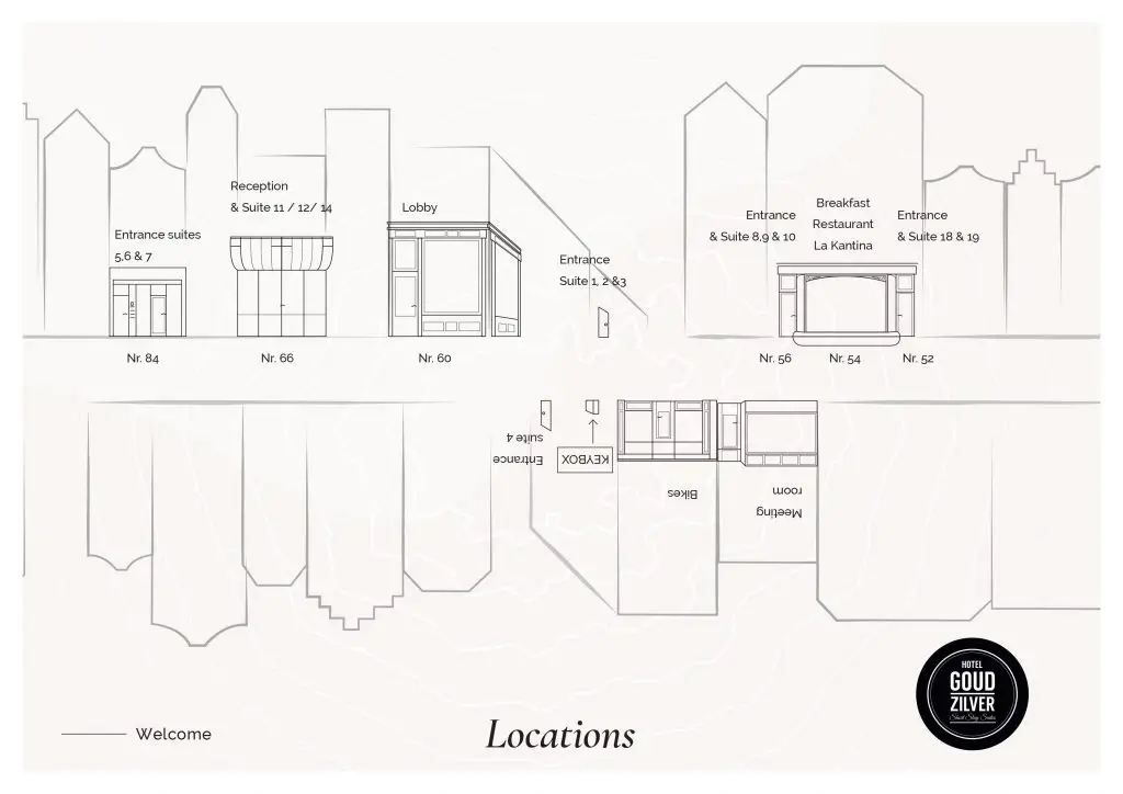 Plattegrond hotel