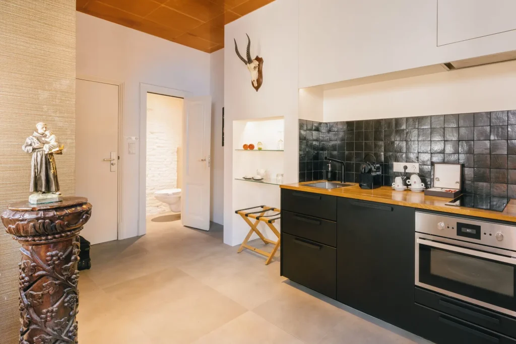 Keuken kamer / suite 10 hotel Goud en Zilver