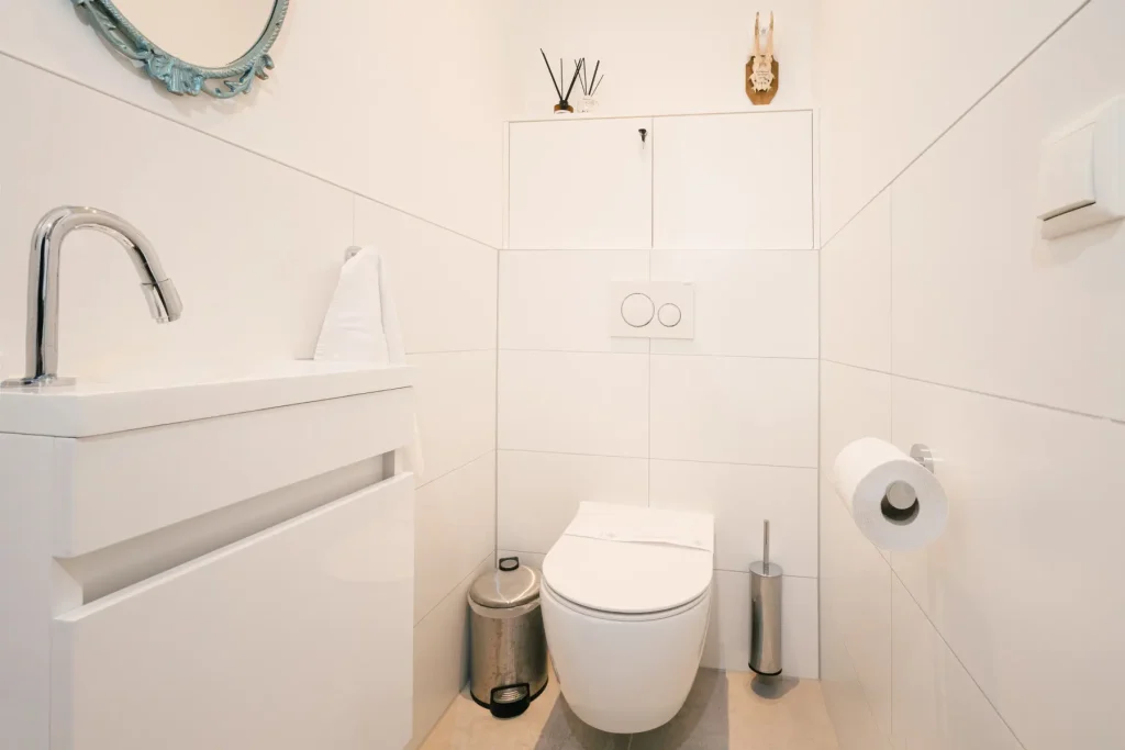 Toilet longstay suite 21 hotel Goud en Zilver